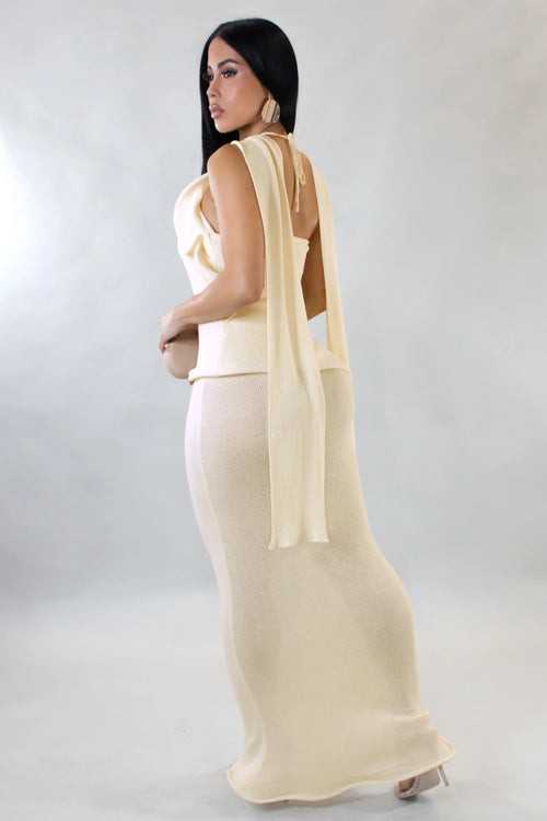 All About Love Maxi Dress- Ivory