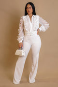 Always And Forever Jumpsuit - White