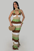 Emerald Island Maxi Dress – Multi