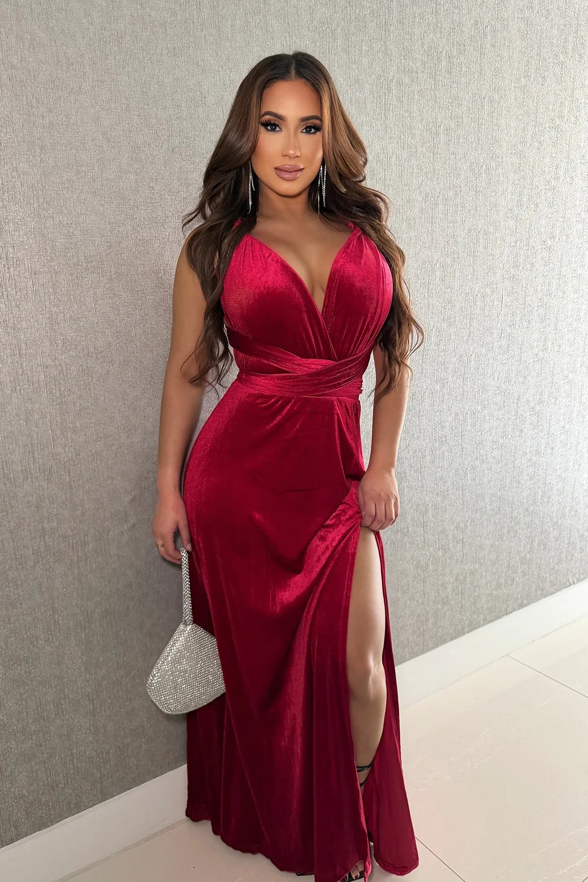 Head Over Heels Maxi Dress Burgundy - Holiday Maxi Dress | Temptress Fashion Head Over Heels Maxi Dress Burgundy - Holiday Maxi Dress | Temptress Fashion