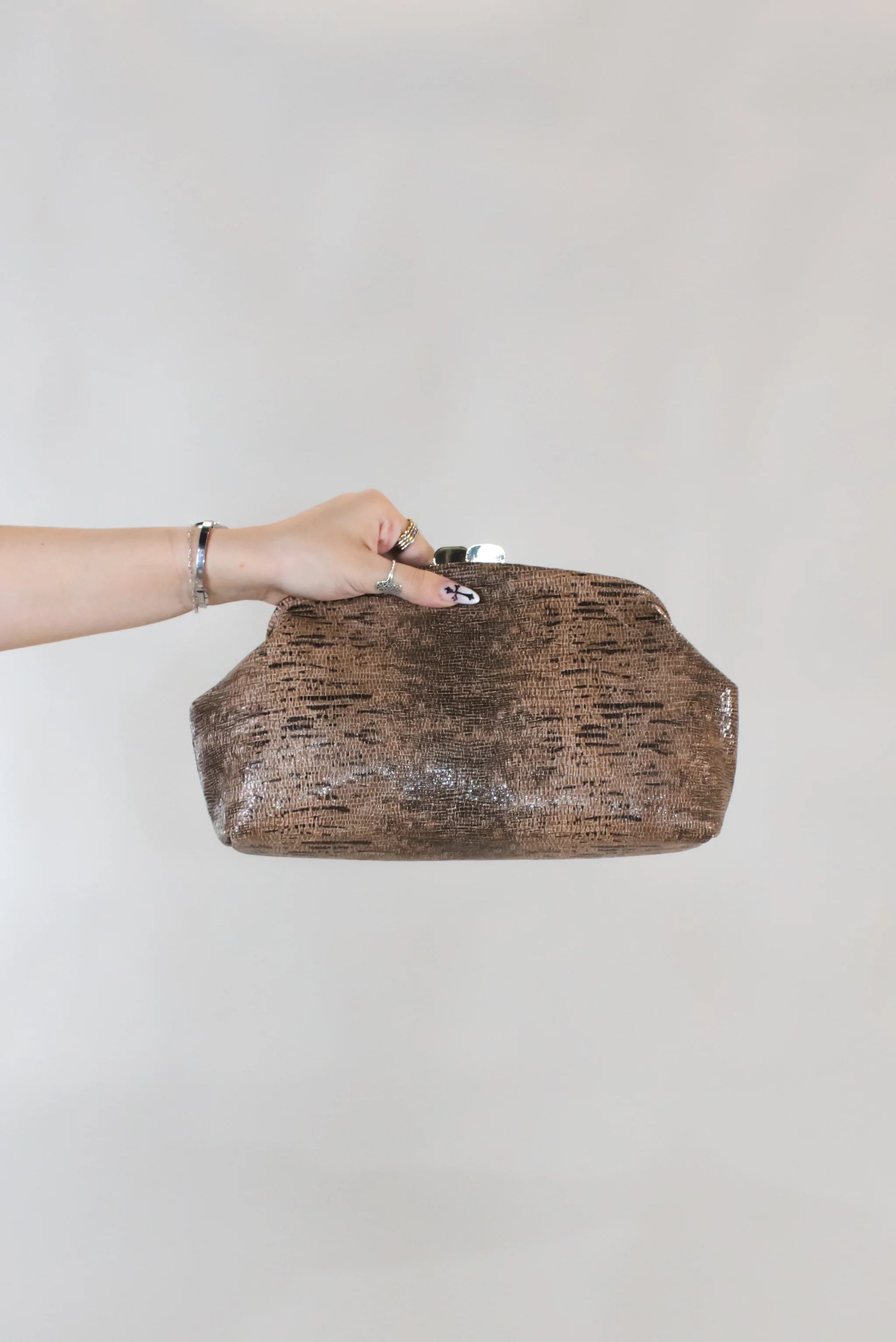 Hold Me Close Purse - Brown