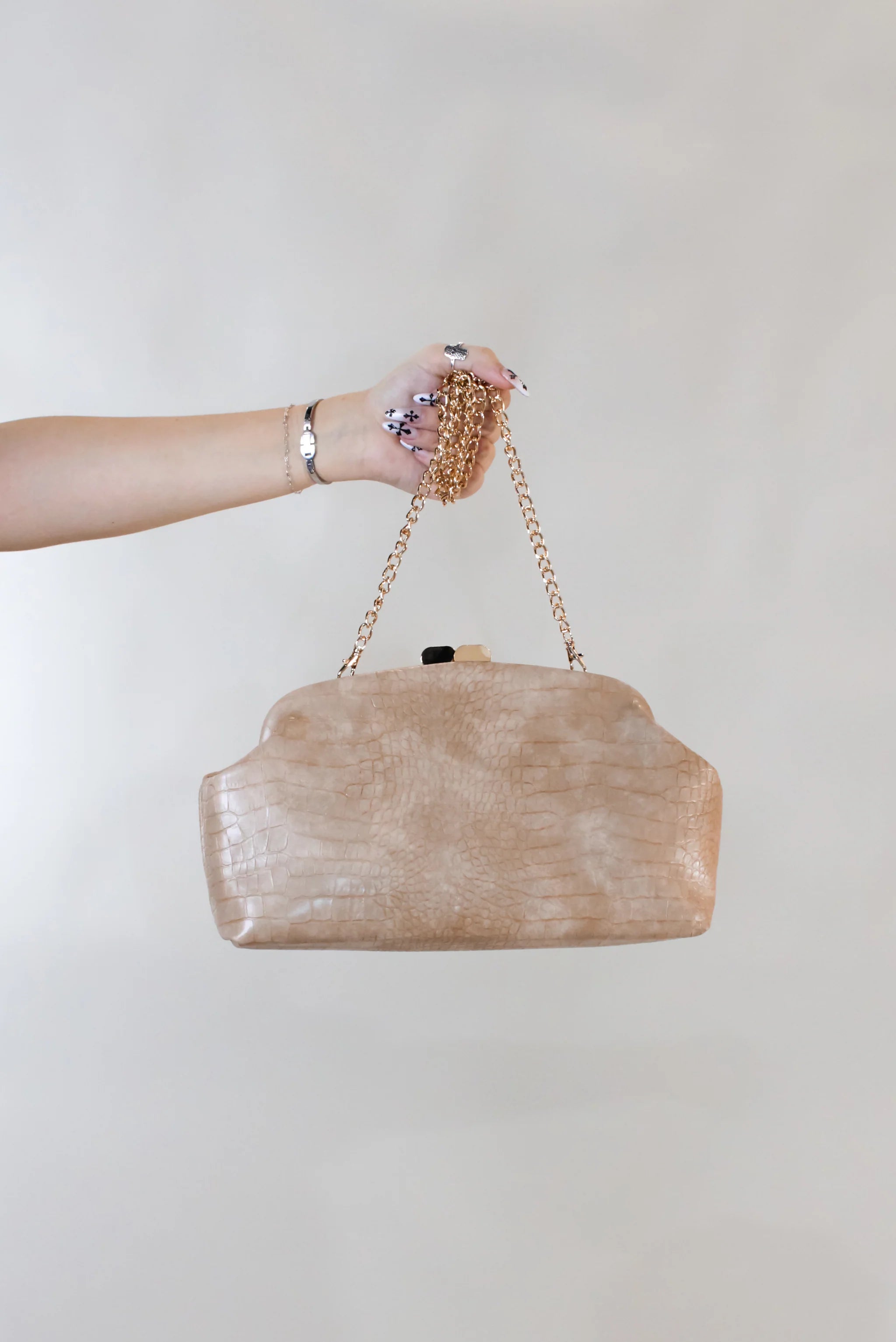 Hold Me Close Purse - Tan