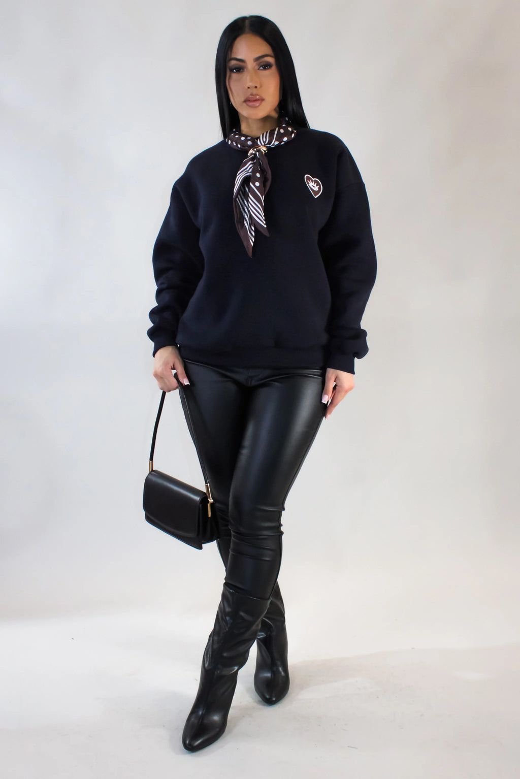 Waiting For You Sweater - Navy