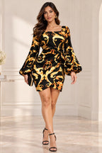 Keep Day-Dreaming Midi Dress - Black