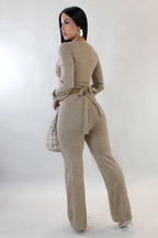 Conjunto de pantalón Keep It Moving - Beige