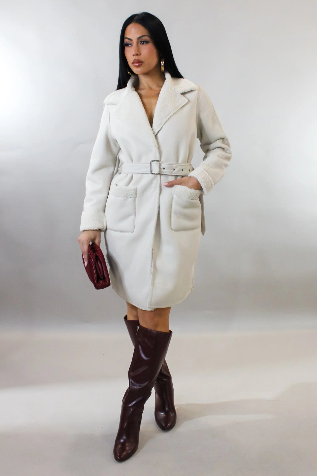 Like A Reward Coat - Cream