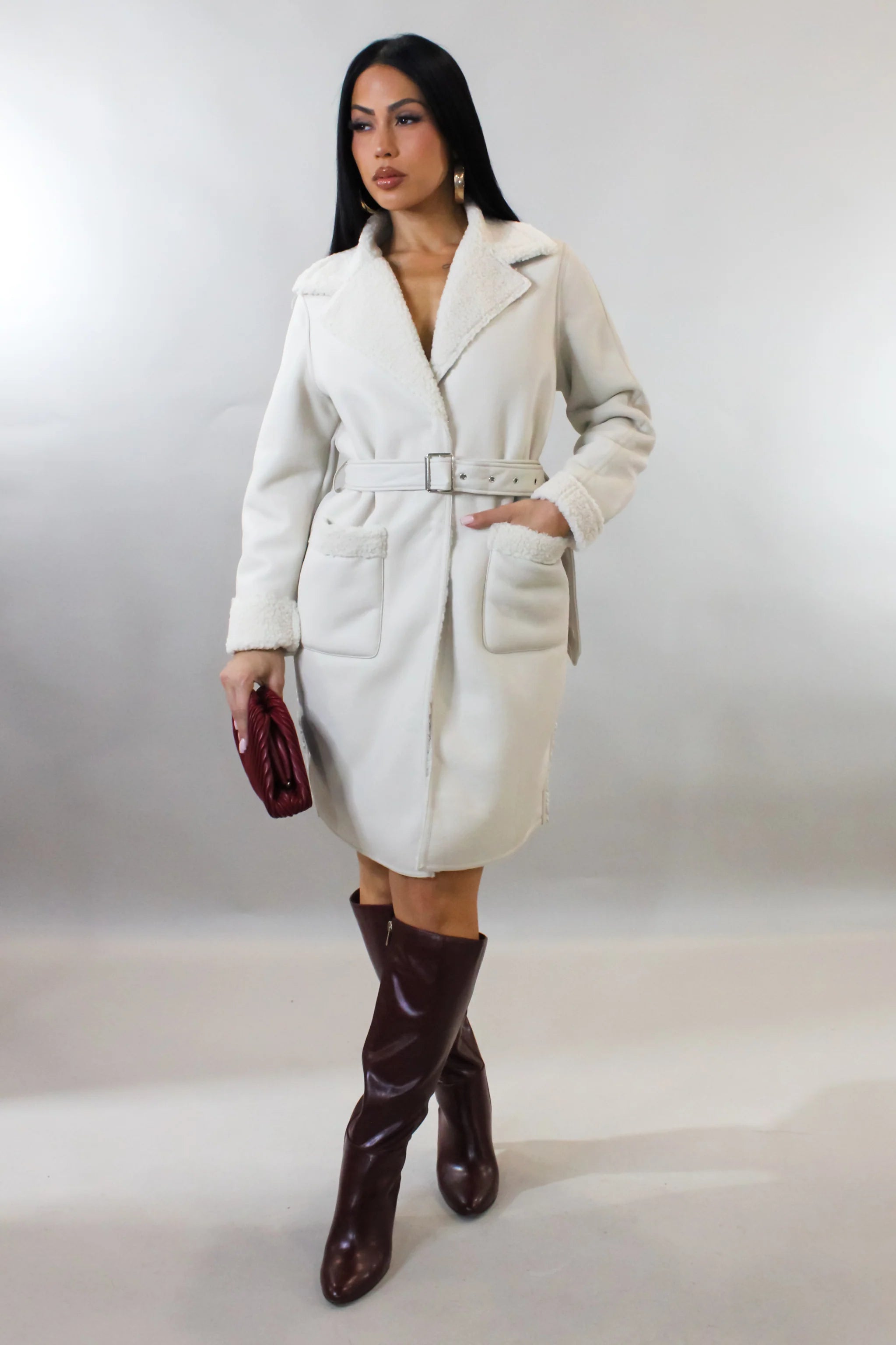 Like A Reward Coat - Cream