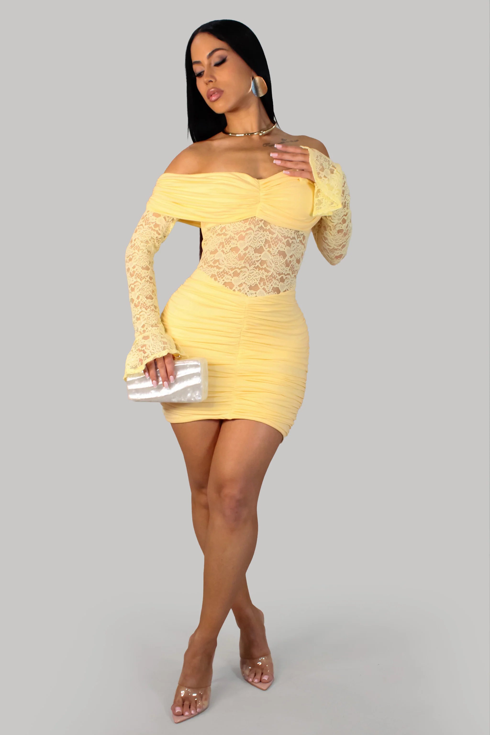 Meadow Haven Dress – Yellow