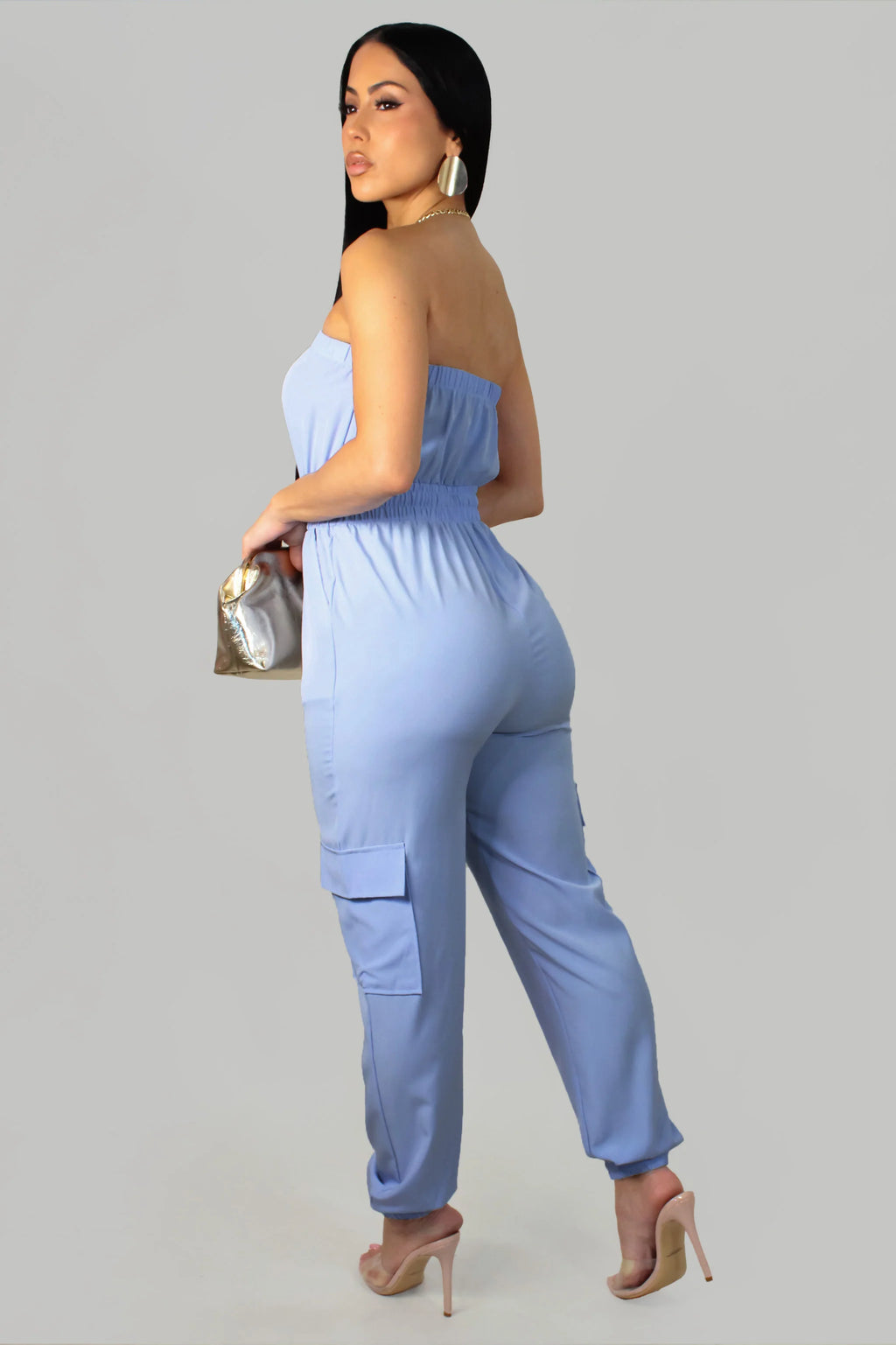 Nancy's Jumpsuit - Blue