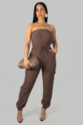 Nancy's Jumpsuit - Brown