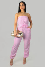 Nancy's Jumpsuit - Pink