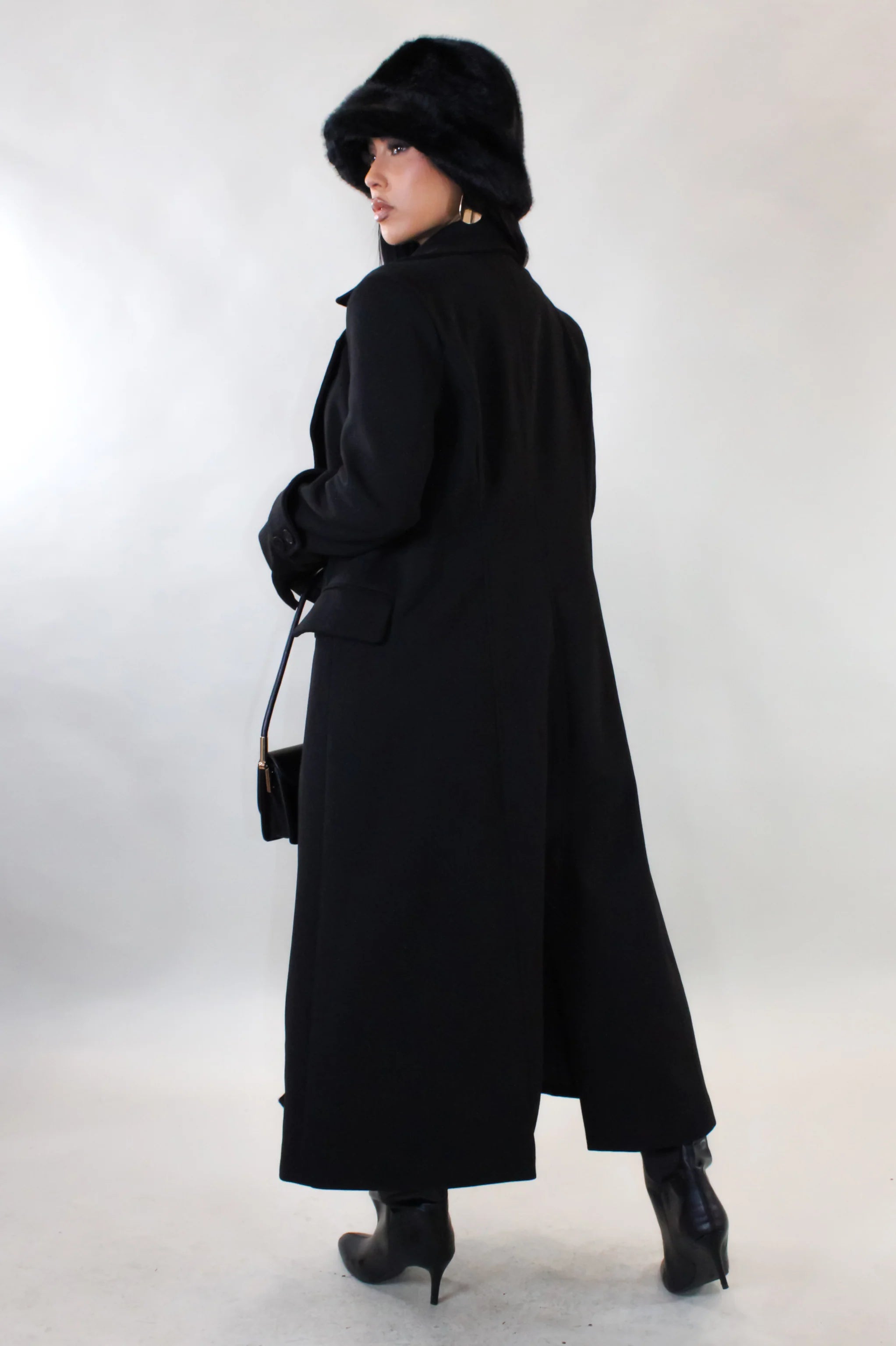 Not My Problem Coat - Black
