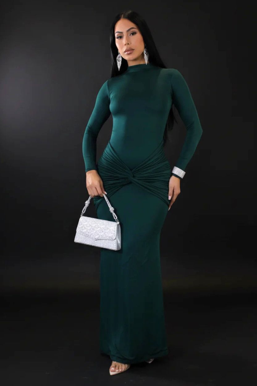Pretty Girl Maxi Dress - Green