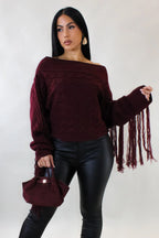 Real Moment Crew Neck - Red