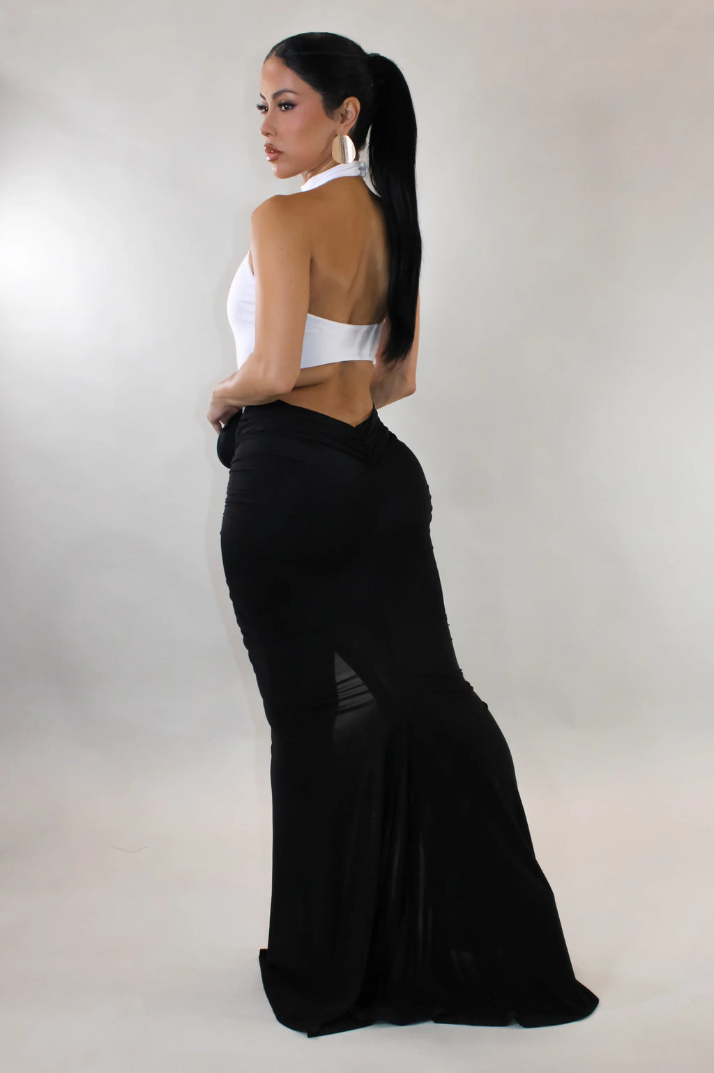 Take It Slow Maxi Dress - White