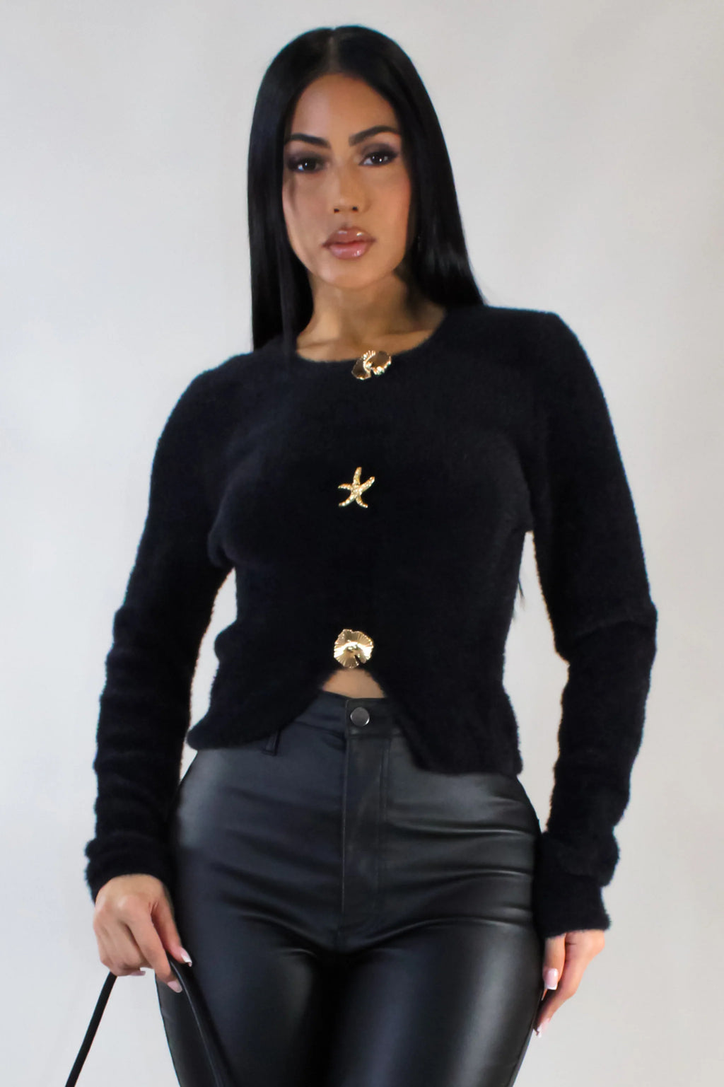 Tangled Up Top - Black