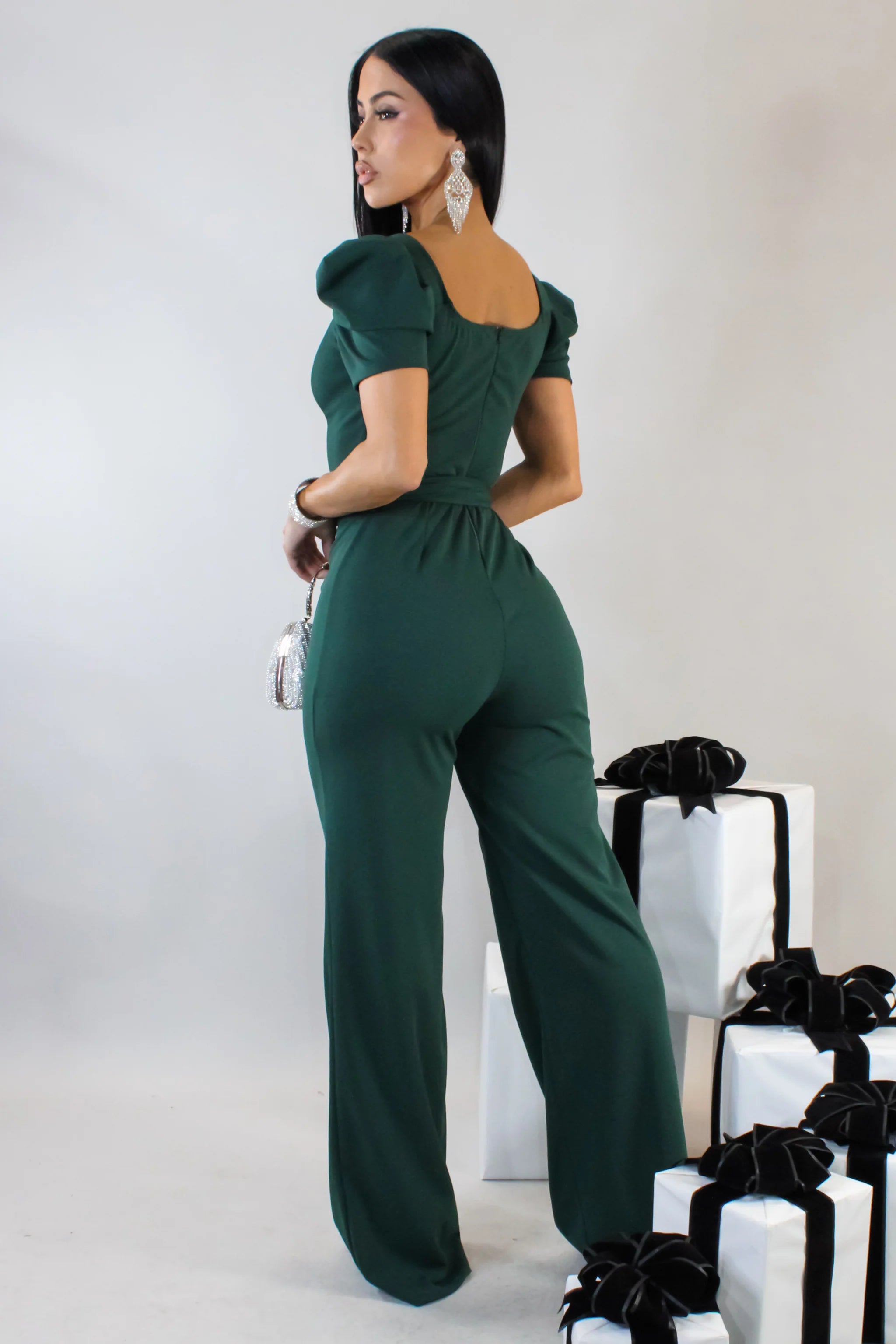 The Boss Jumpsuit - Green