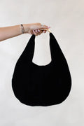 The Suede Purse - Black