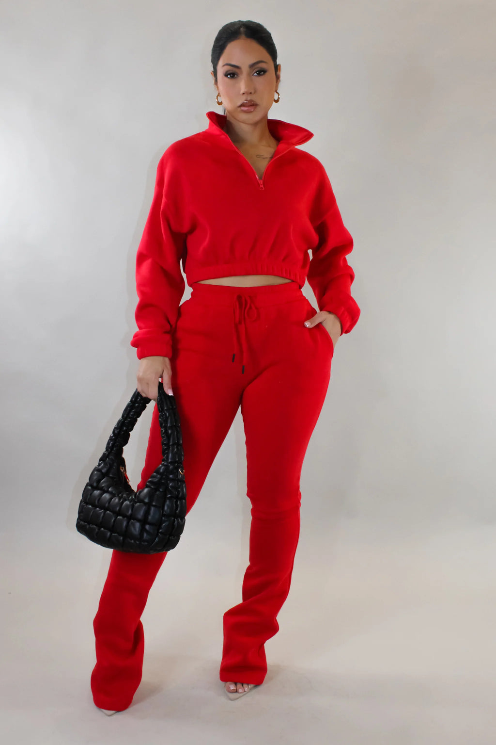 The Traveling Jogger Set - Red