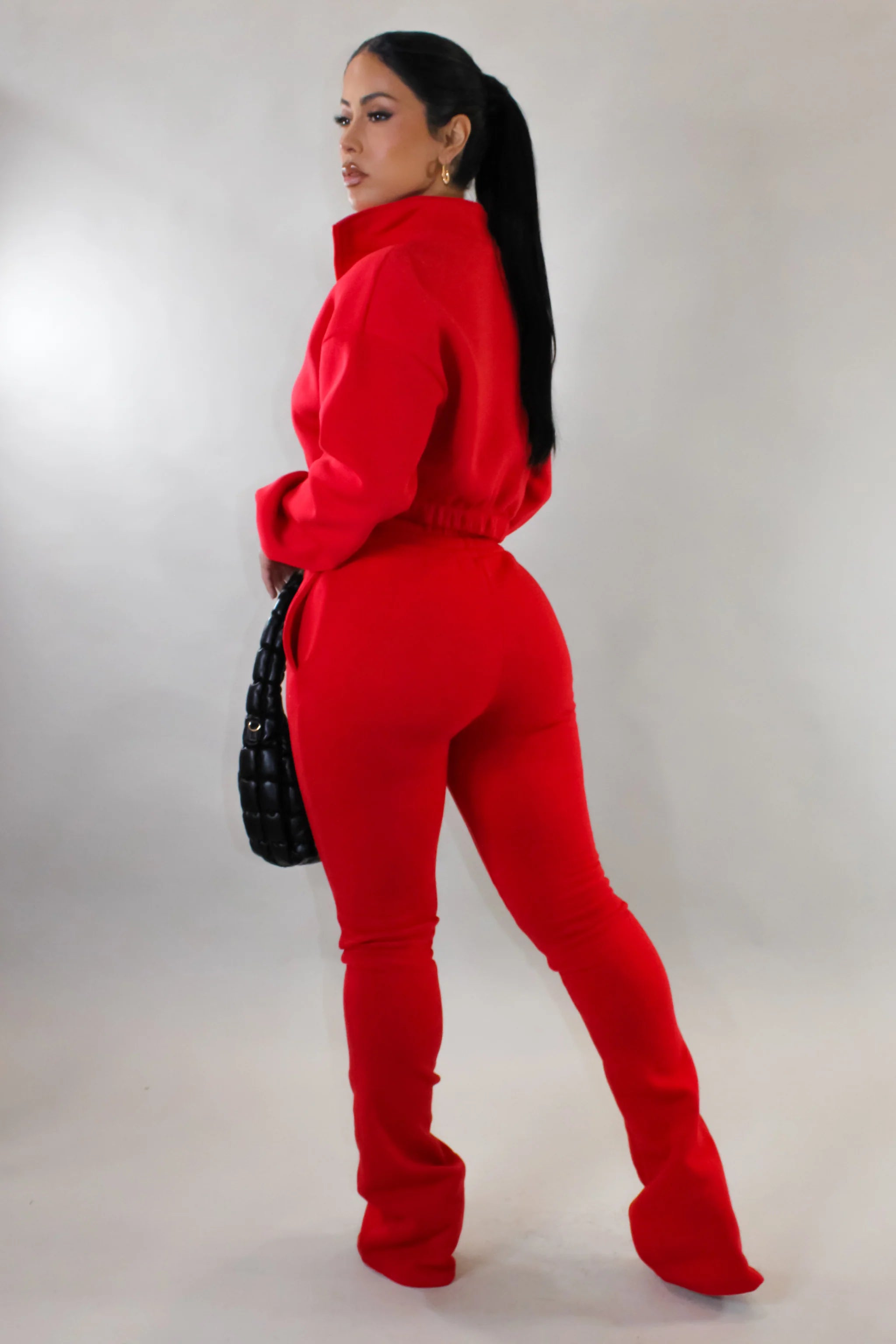 The Traveling Jogger Set - Red