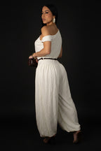 Unforgiven Jumpsuit – Ivory