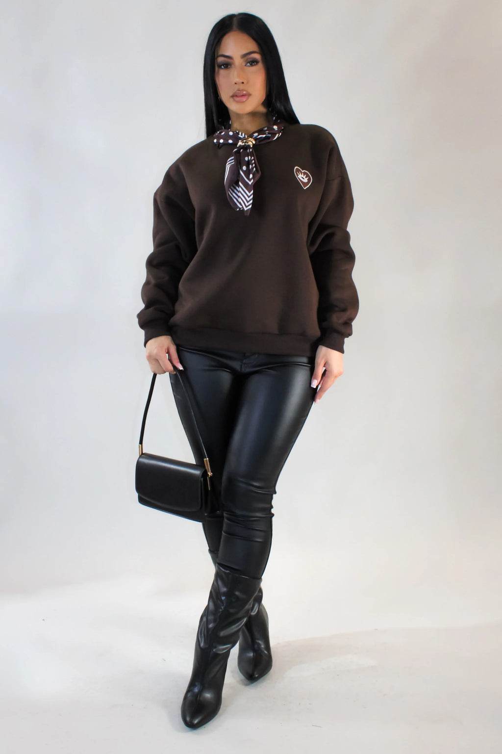 Waiting For You Sweater - Brown