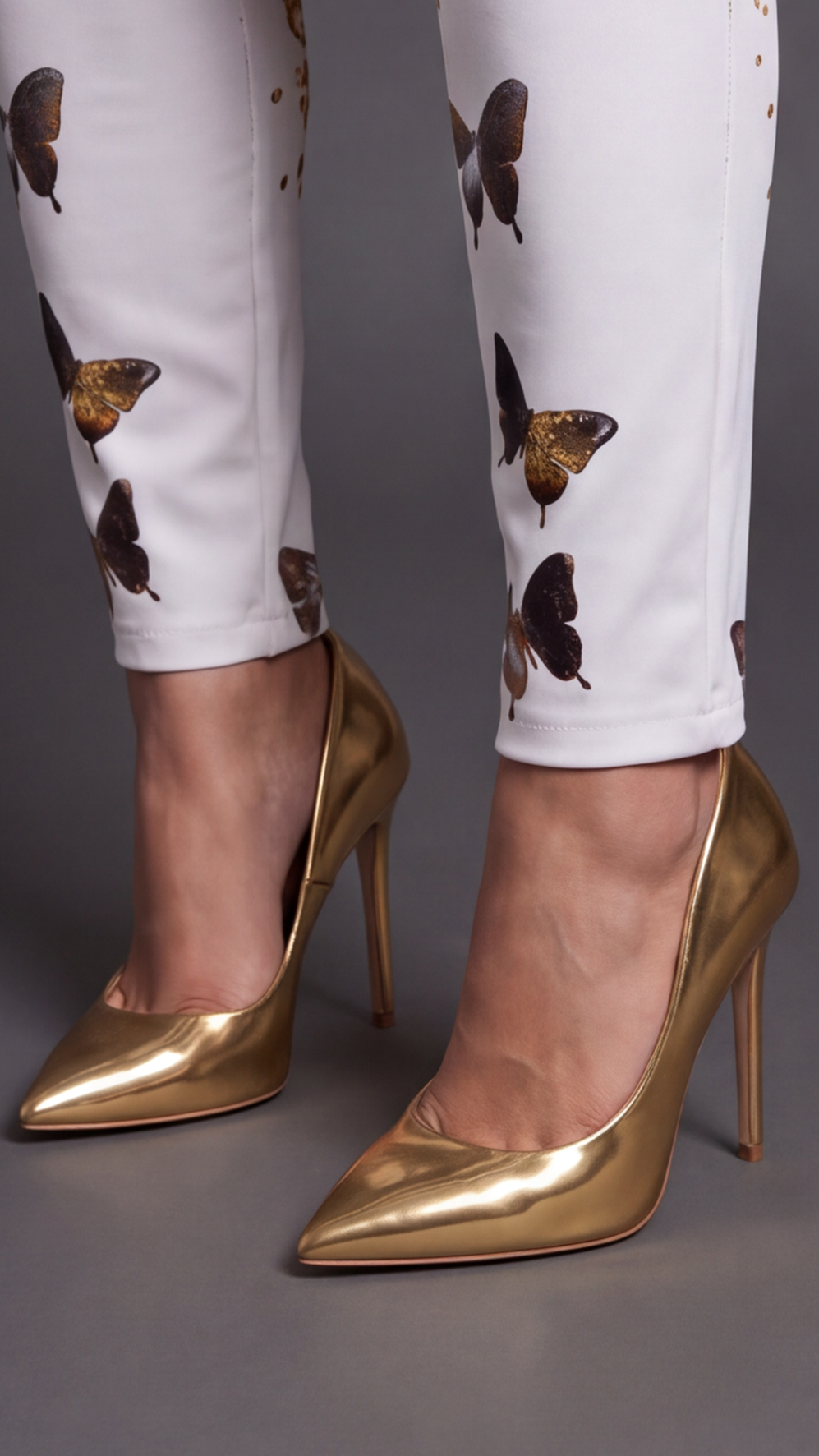 Golden Butterfly 2-Piece Set