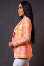 Sunset Plaid 2-Piece Set