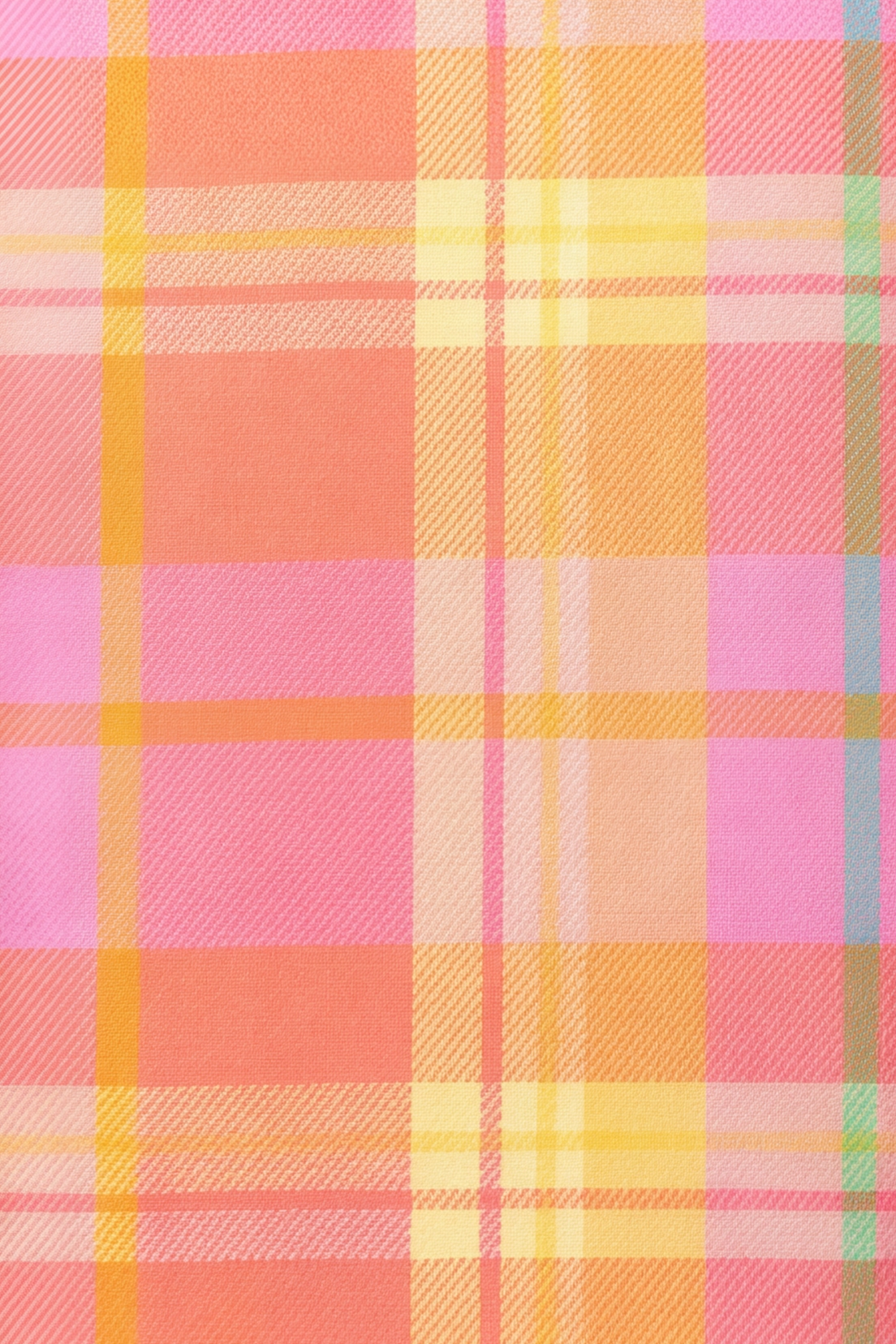 Sunset Plaid 2-Piece Set